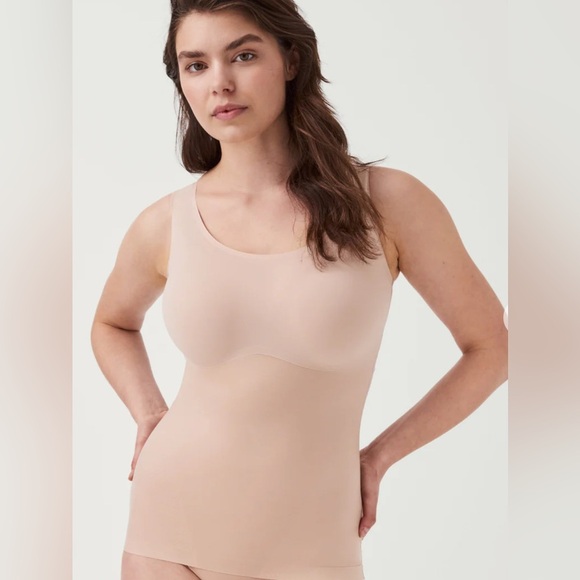 SPANX Thinstincts 2.0 Tank Champagne Beige Shapewear Size 1X - Picture 4 of 15
